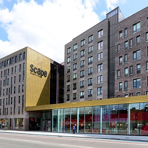 The Scape East building on Mile End Road